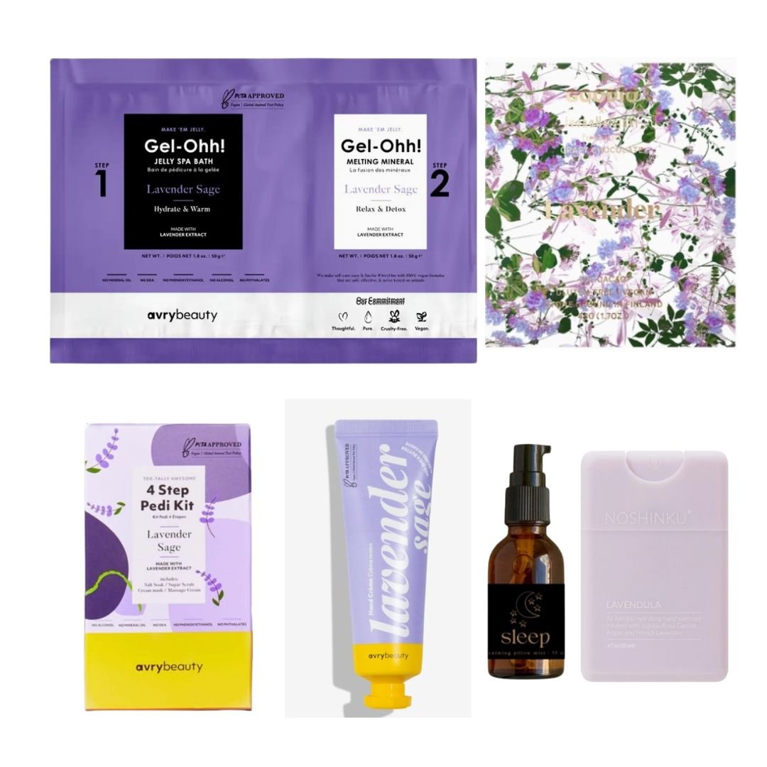 Lavender Spa Gift Box - Relax