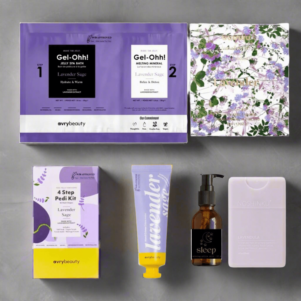 at home spa and relax gift box for Mothers day