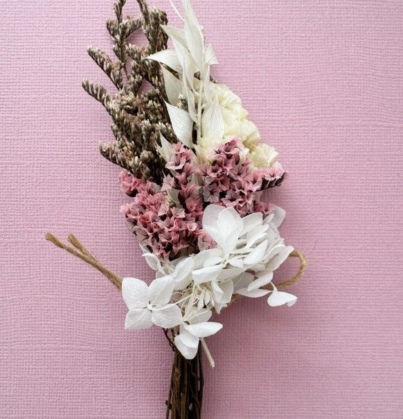 Mini Dried Flower Bouquet, perfect for curated gift boxes and Build a Box gifting as birthday gift