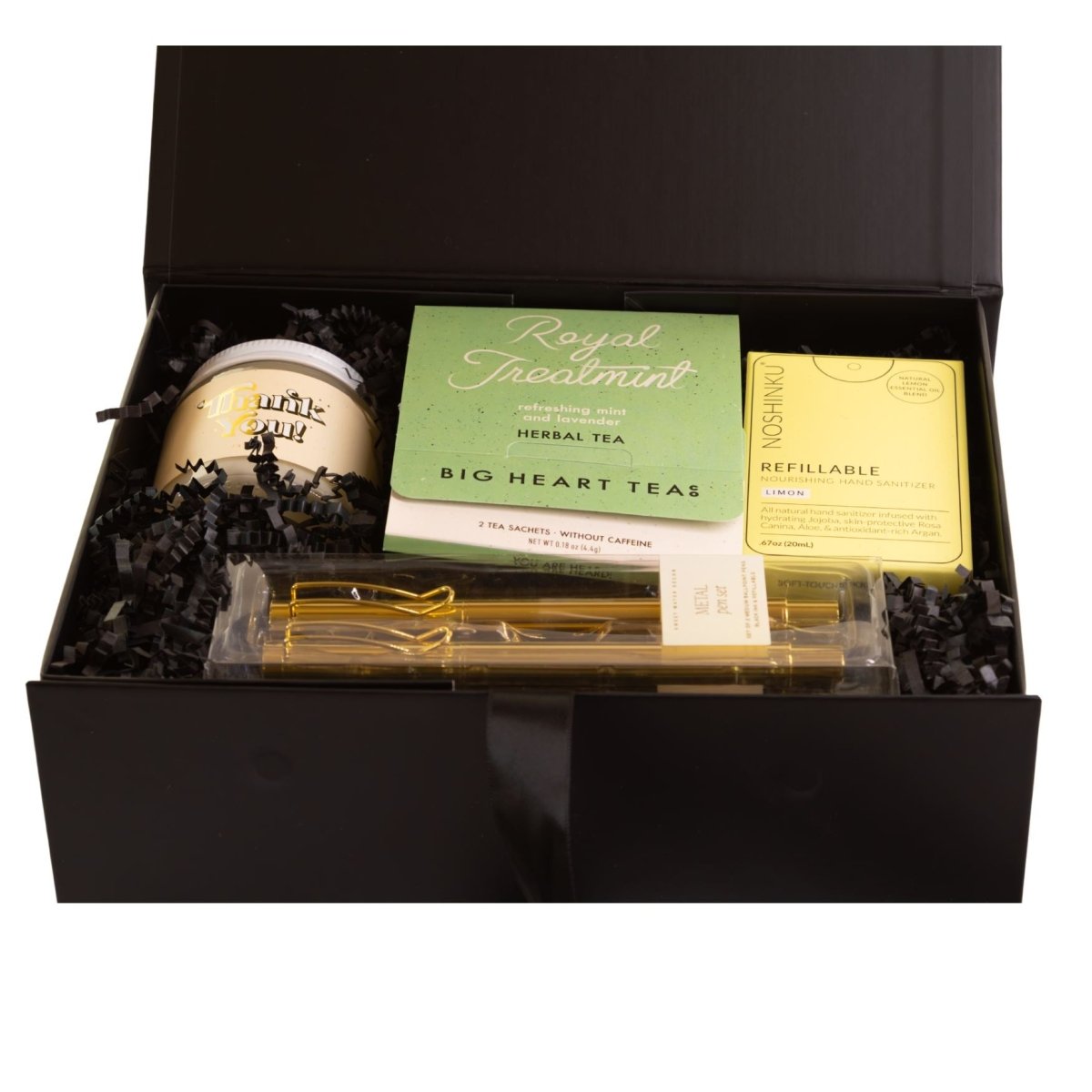 Speaker Appreciation Gifts - Thank You Gift Boxes, perfect for thank you gifts (front view)