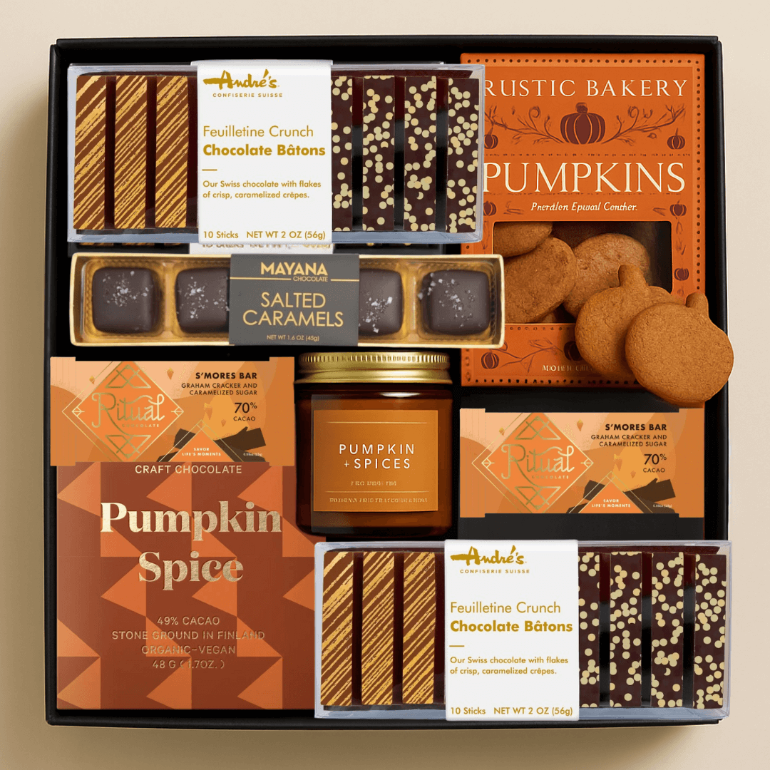 Thanksgiving gift baskets, hostess gift in a box