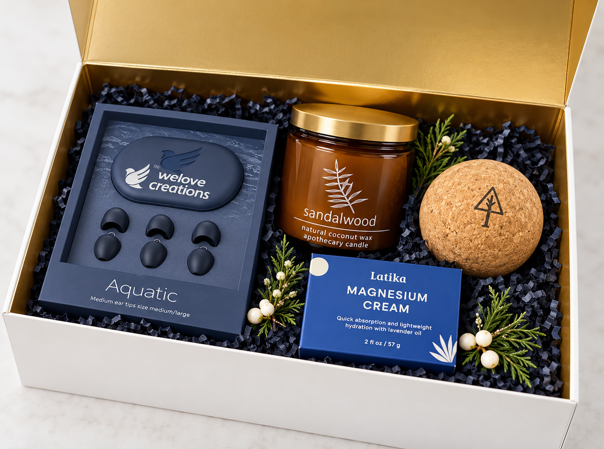 corporate wellness gifts set