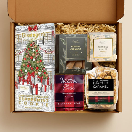 Holiday Time, Employee gratitude Gift Box from Wisconsin