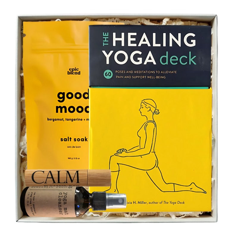 Yoga Gift for Her gift basket