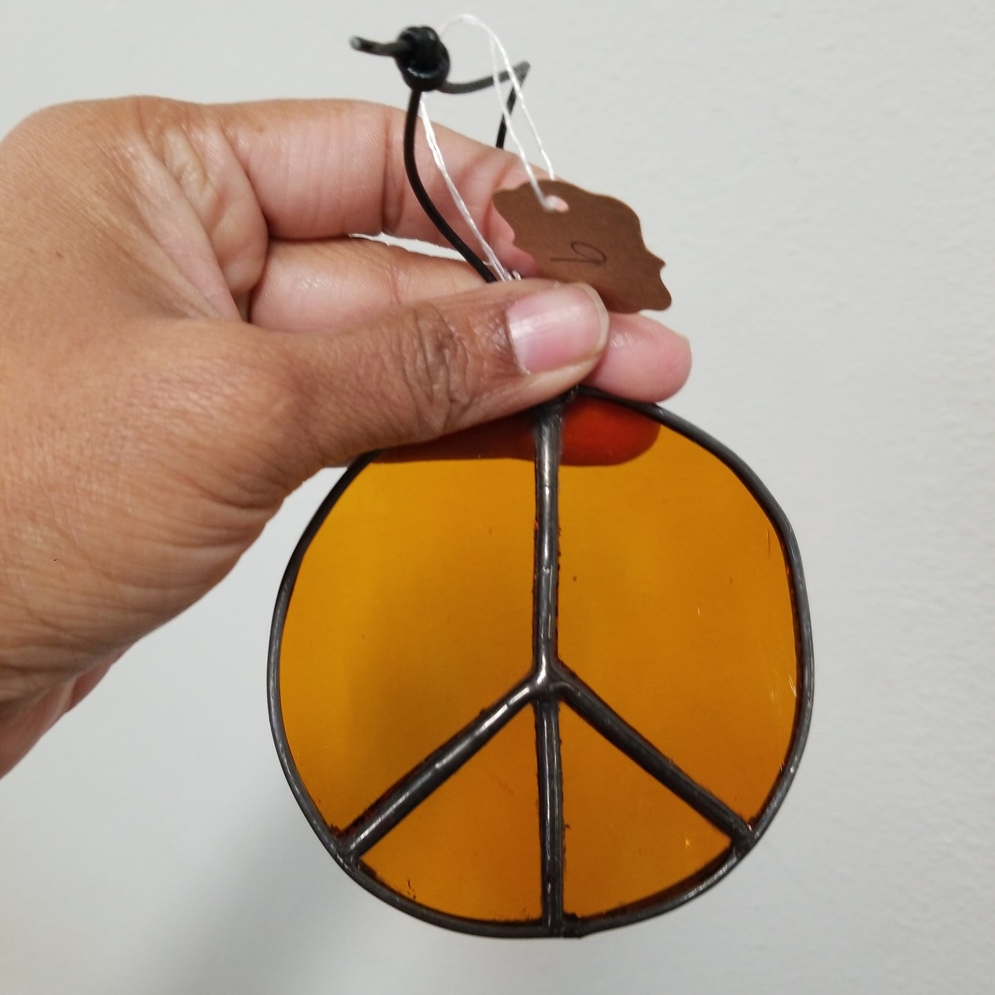 Stained Glass Art - Peace Sign