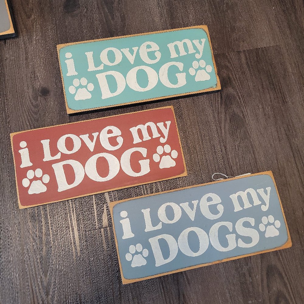 i love my dogs