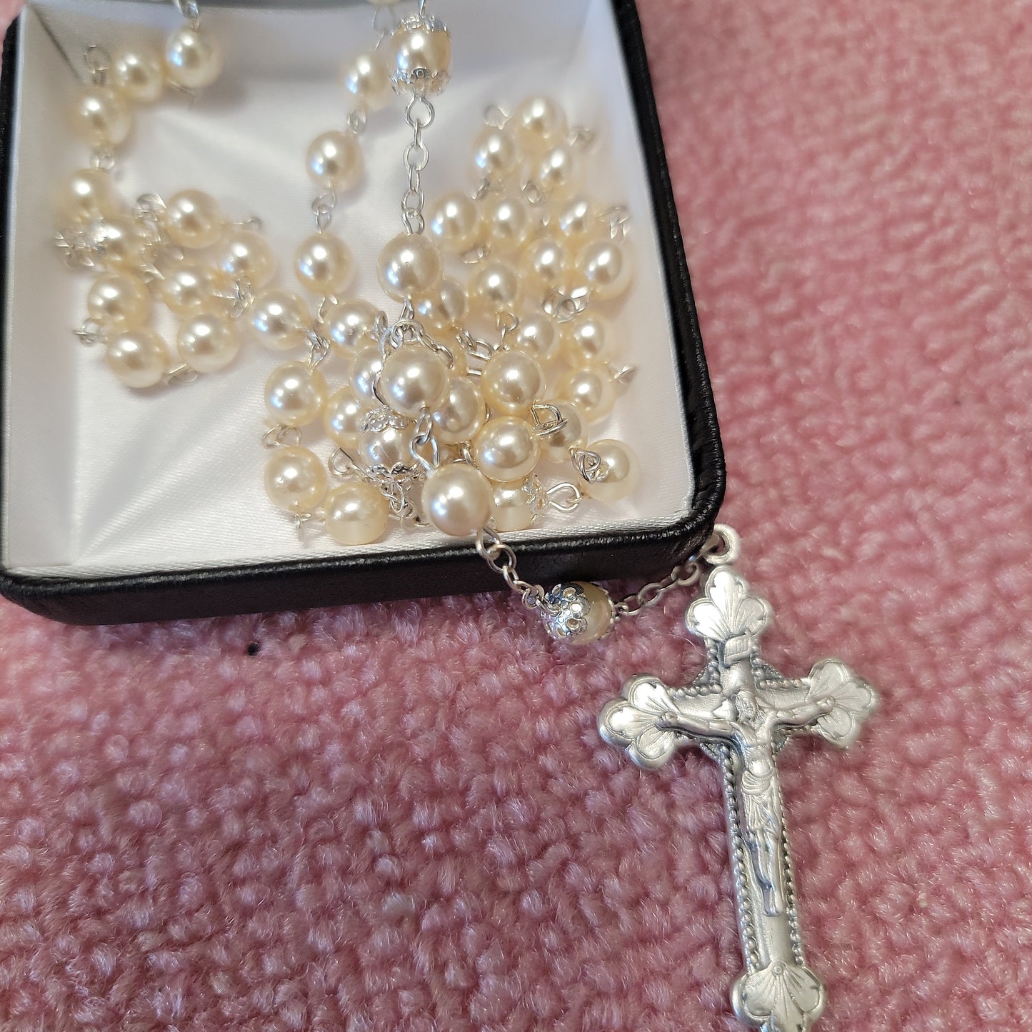 Italian Pearl Rosary
