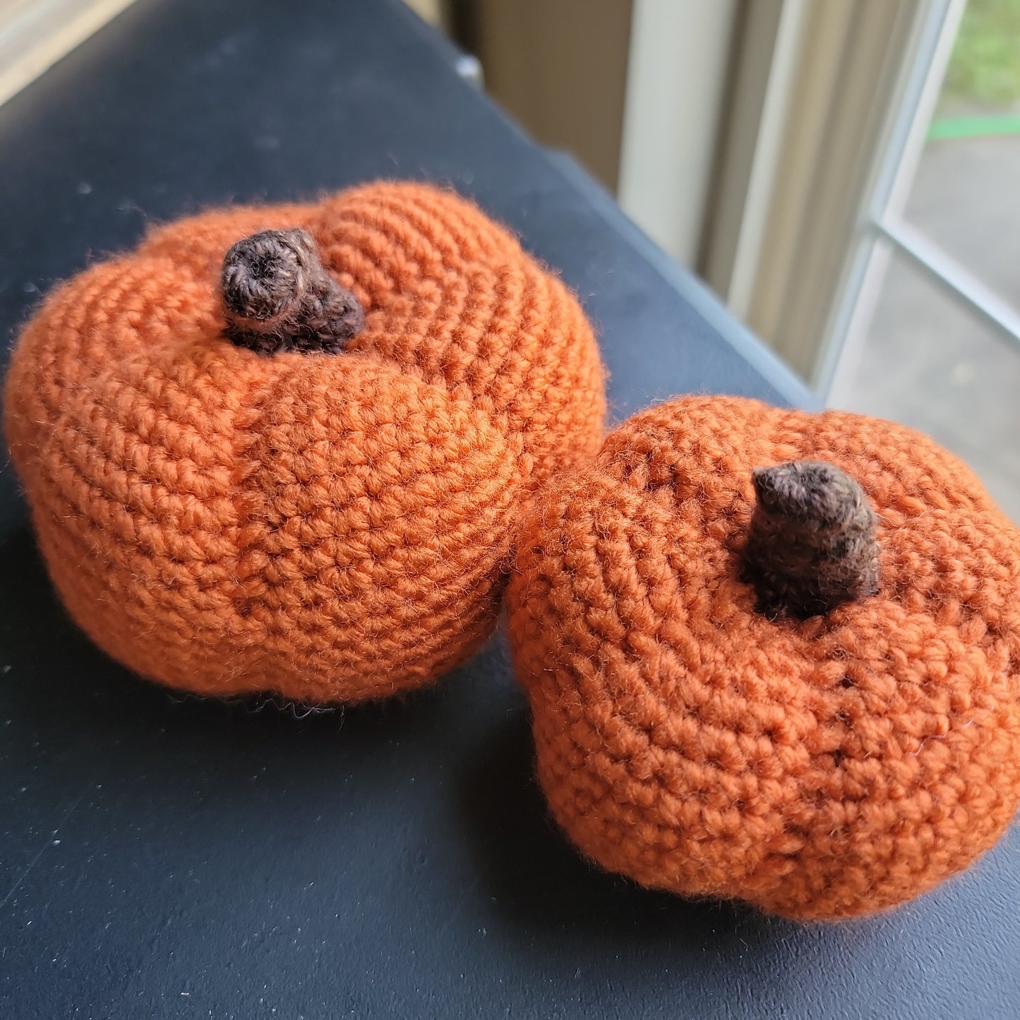 Crochet Rustic Farmhouse Pumpkins