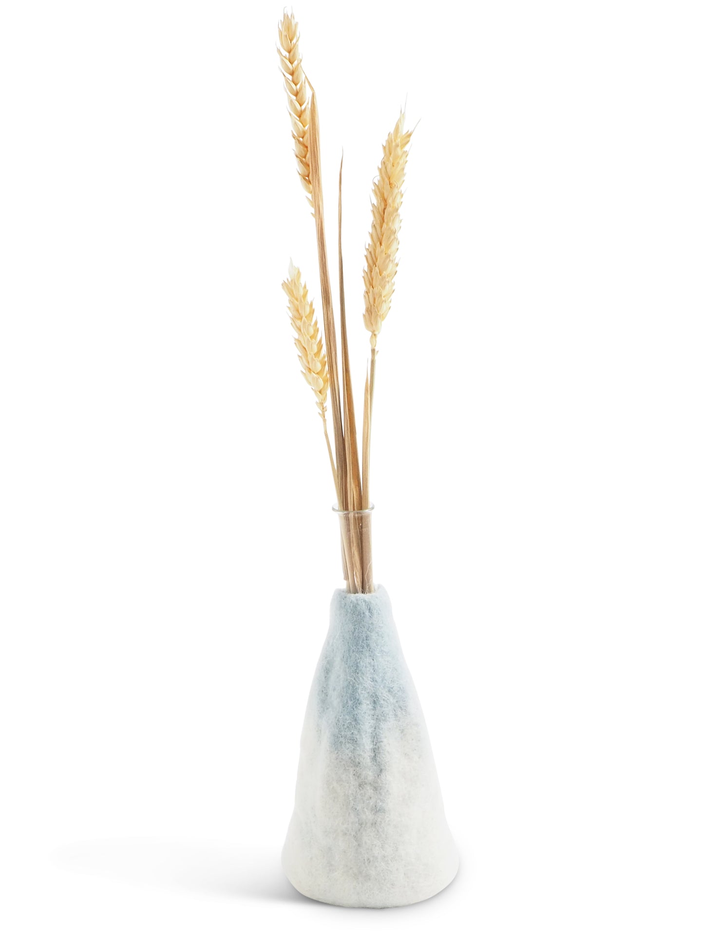 Felted Flower Vase 100% Wool