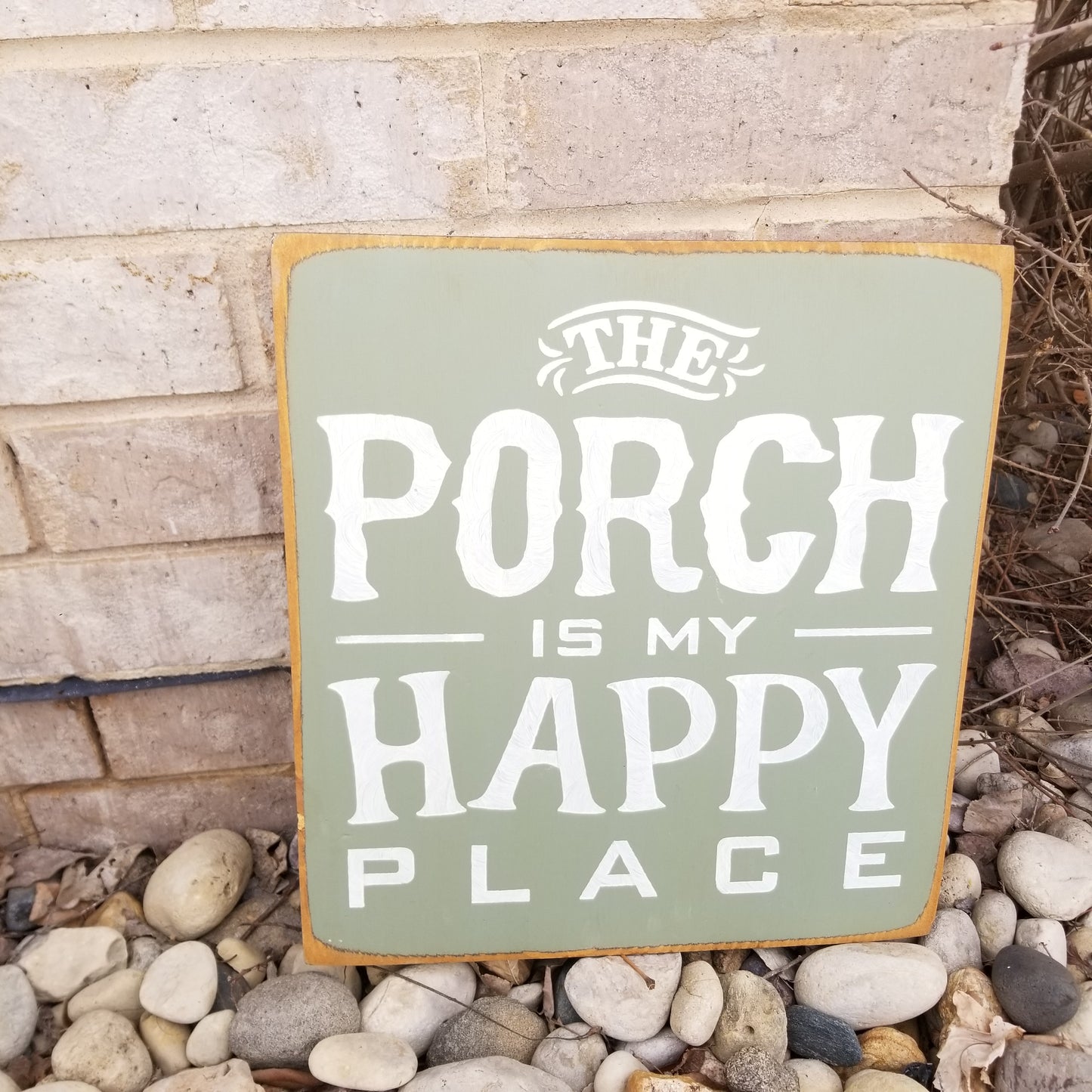The porch is my happy place