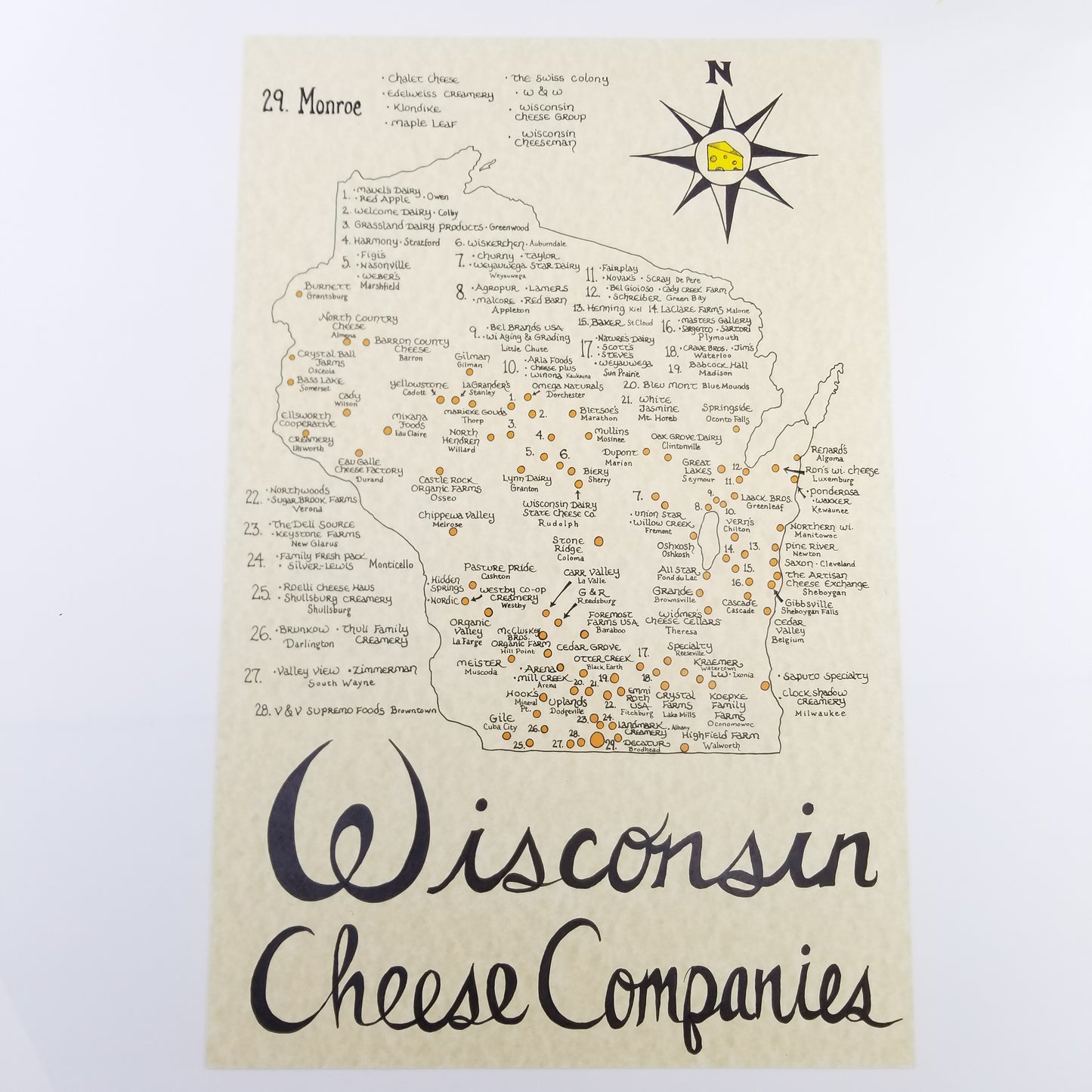 Wisconsin cheese lovers gift