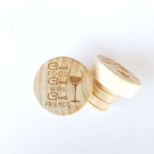 Maple Wine Stoppers – A Perfect Wine Lover’s Gift