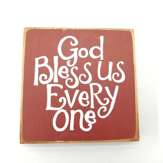 God bless us everyone