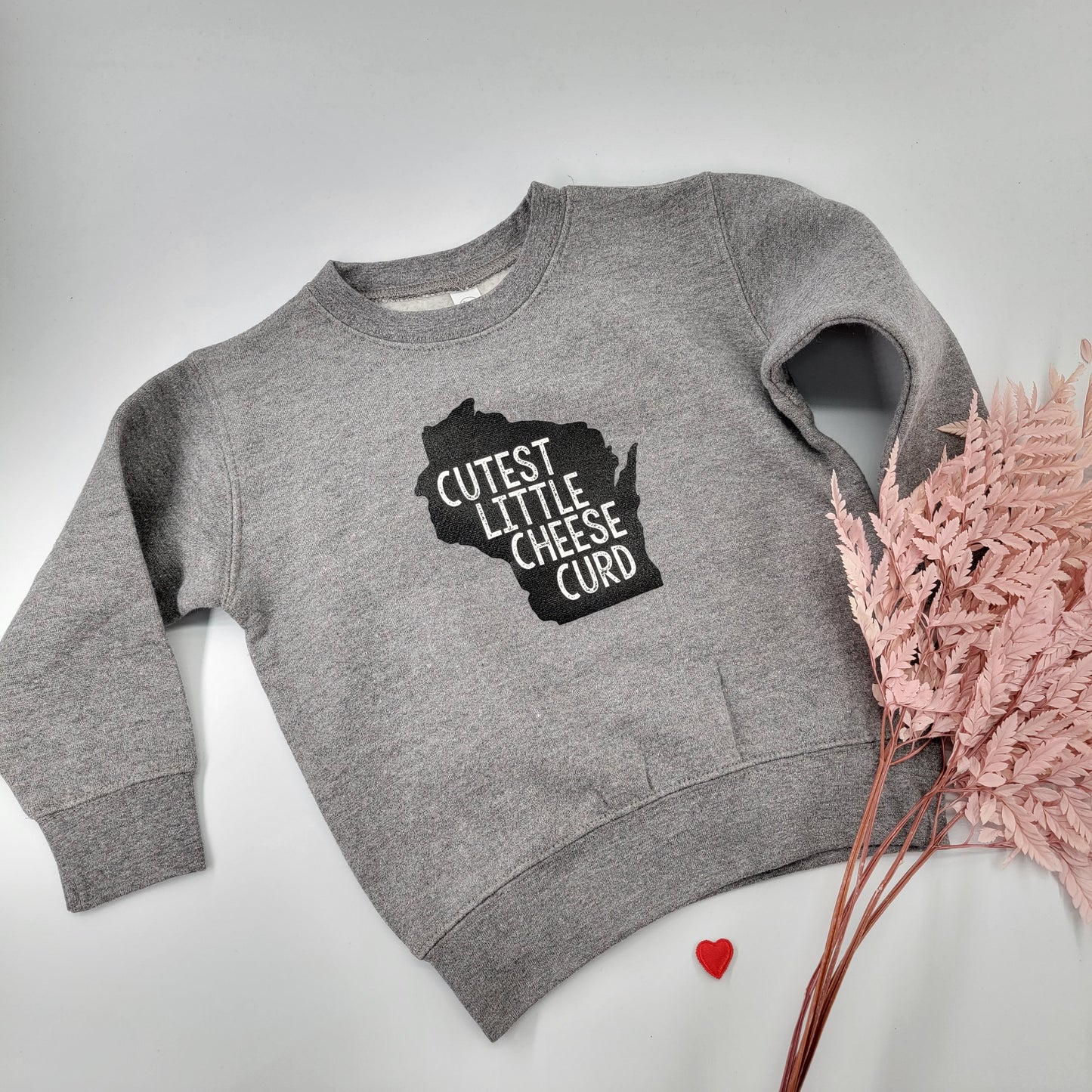 Little cheese curd sweatshirt