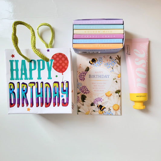 Birthday gift in a bag