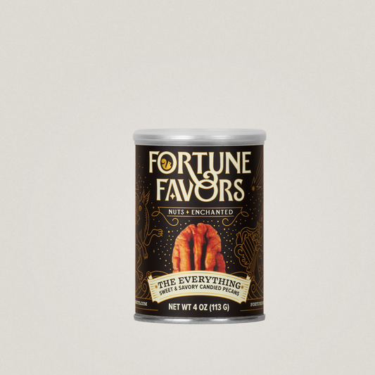 Fortune favors sweet and savory candied pecans