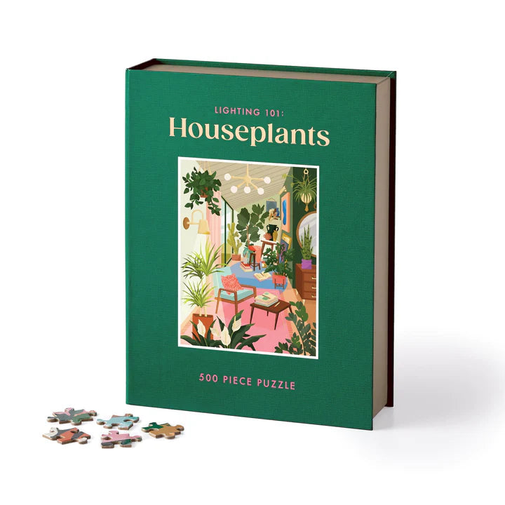 Lighting 101 500 piece houseplants puzzle
