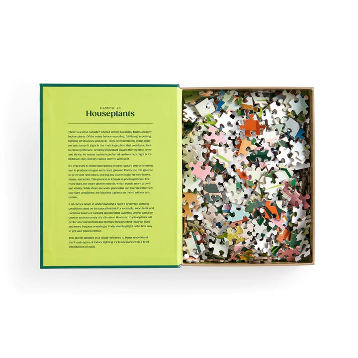 Lighting 101 : Houseplants 500 Piece Book Puzzle