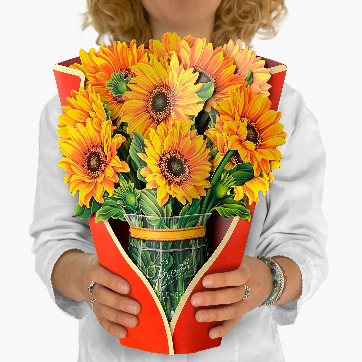 Sunflowers Pop-up Greeting Card