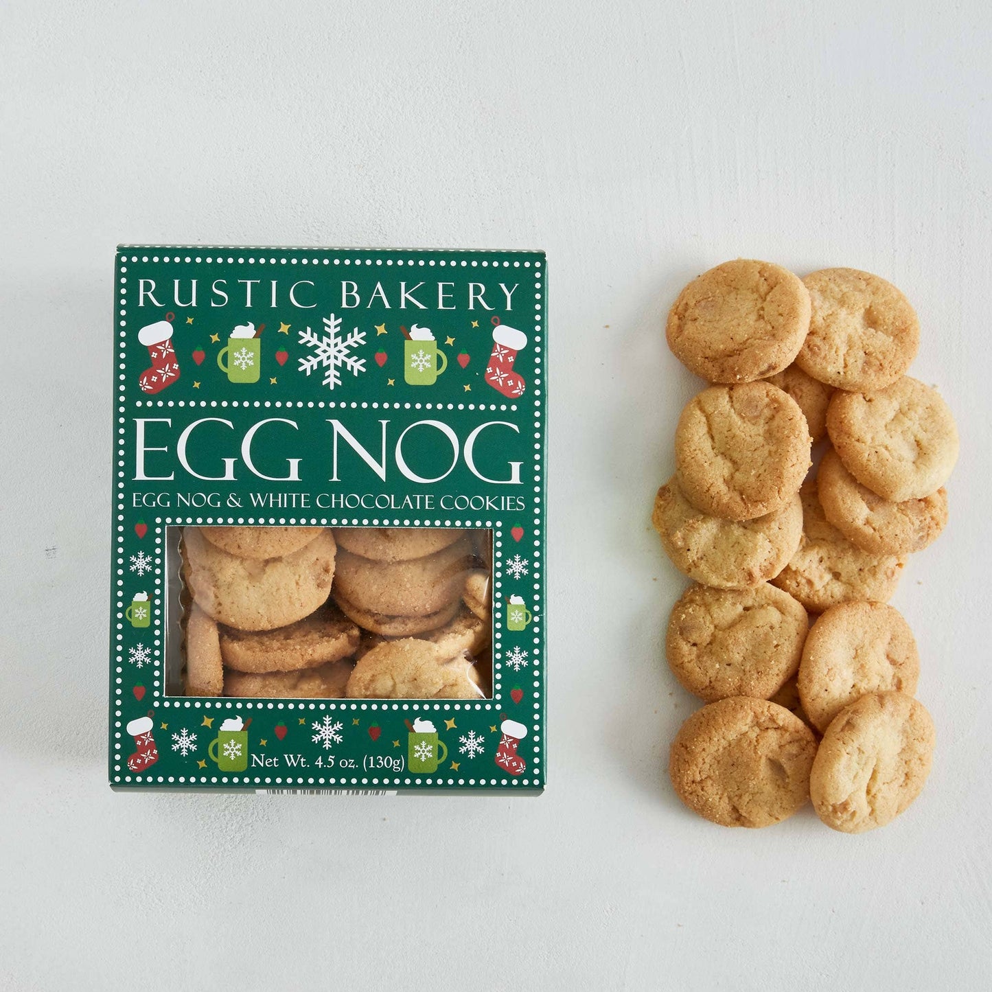 egg nog cookies