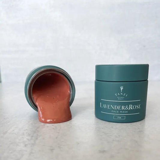 Lavender Rose Face Mask