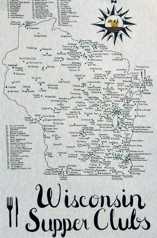 Authentic Wisconsin dining culture, supper clubs