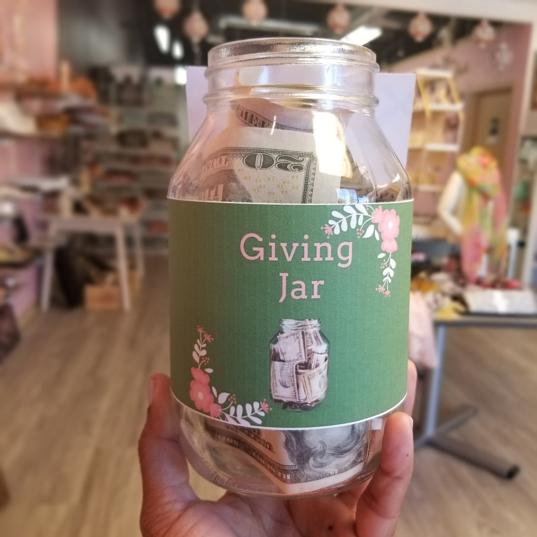 The Giving Jar - Shop For A Cause Project