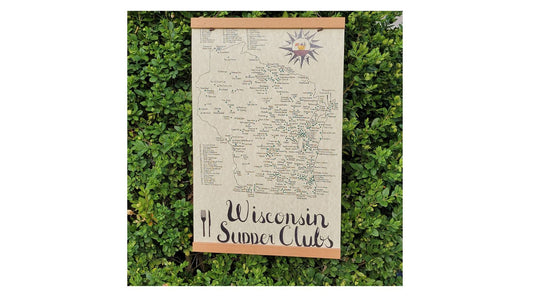 Wisconsin supper club map