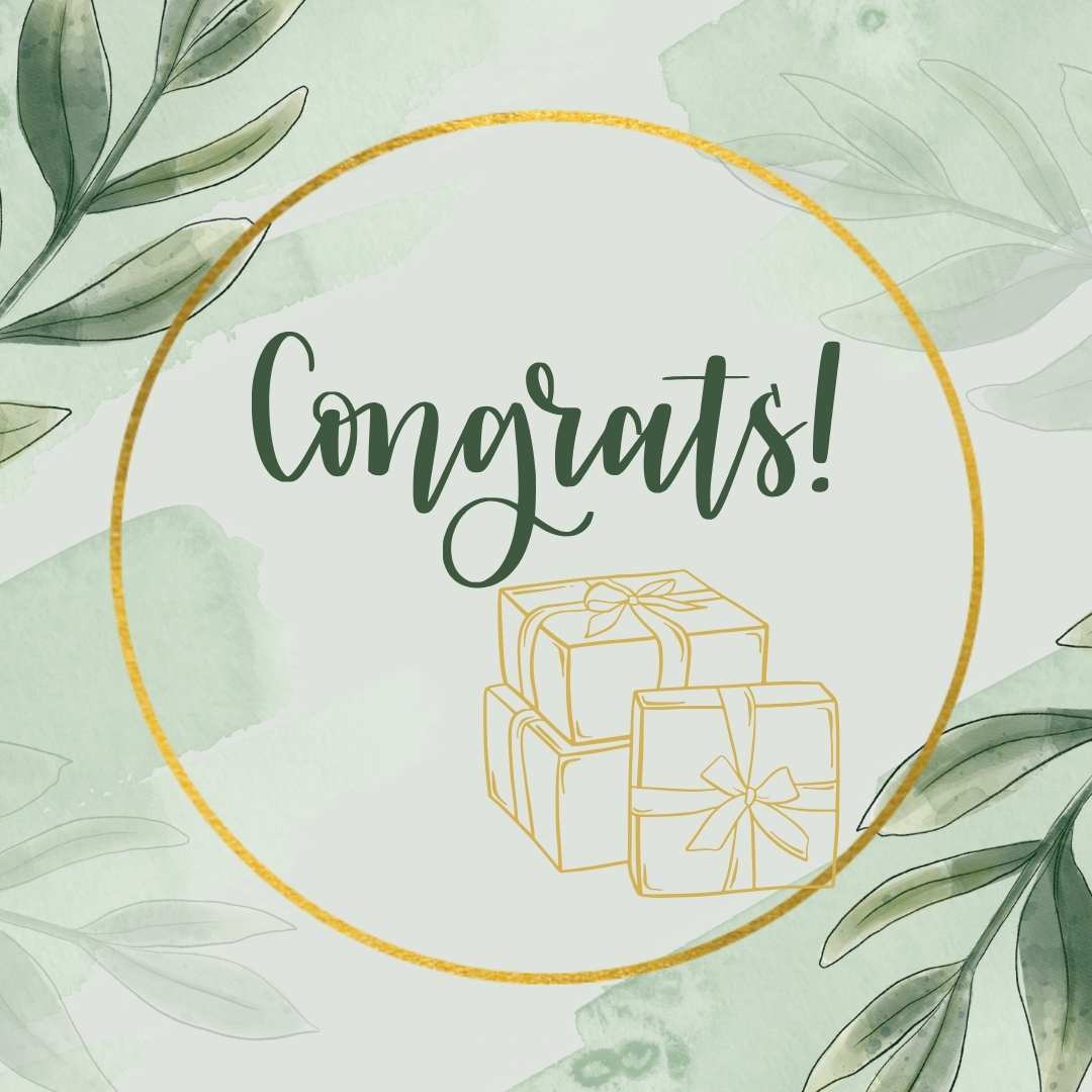 congratulation on engagemnt gift box