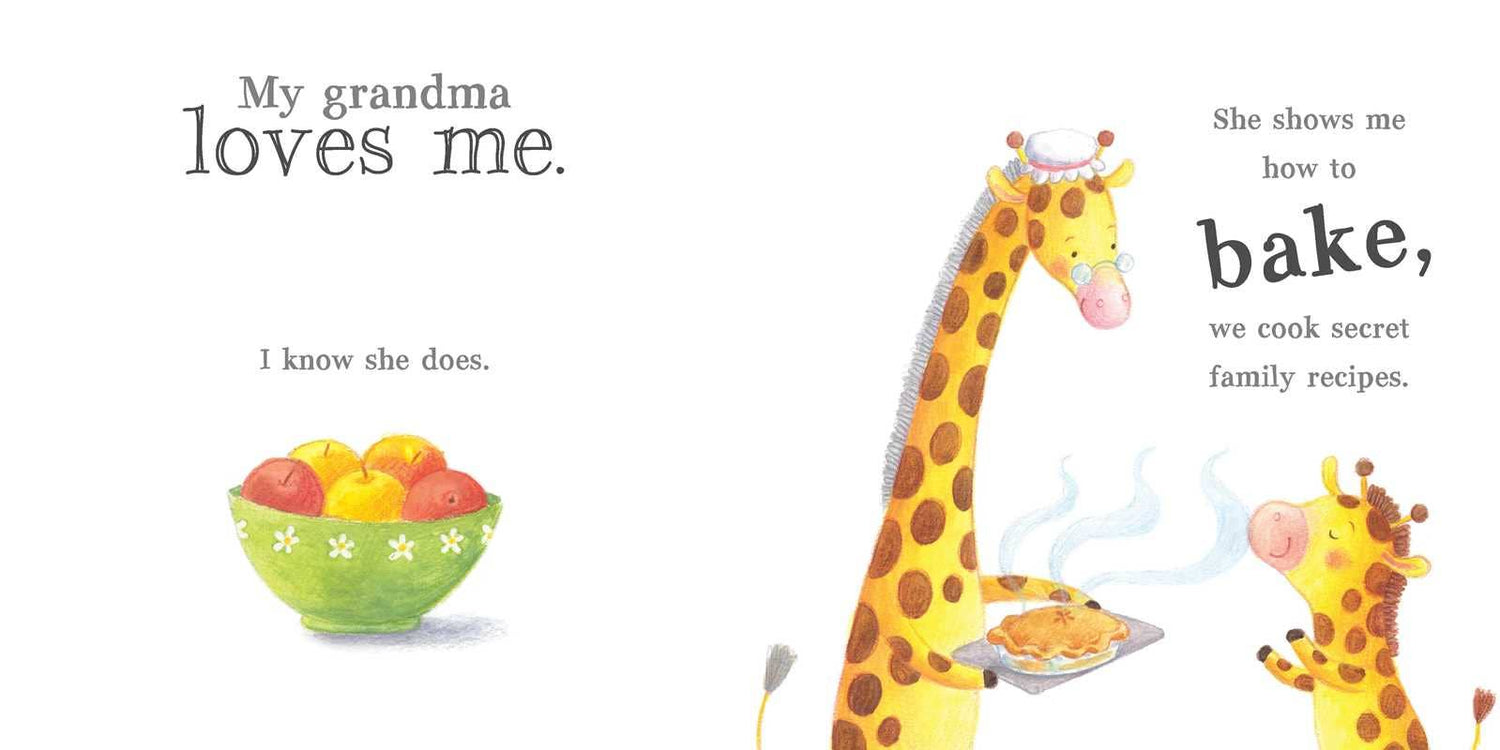 My Grandma Loves Me, perfect for gifts for kids and curated gift boxes (lifestyle photo)