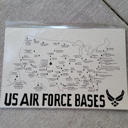 Airforce base map
