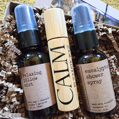 Rest &amp; Relax Gift Box - Wellness, perfect for gifts for her and curated gift boxes (detail shot)