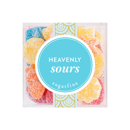Sugarfina Heavenly Sours Gummies — boutique candy, perfect for gourmet gift boxes and curated gift boxes (front view)