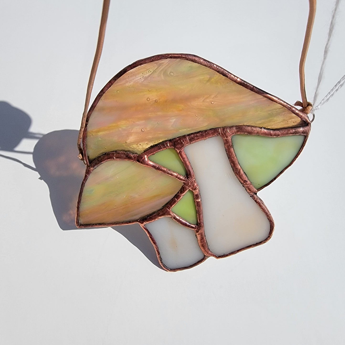 Stained glass mushroom