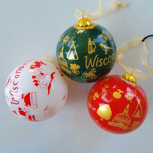 Wisconsin ornaments