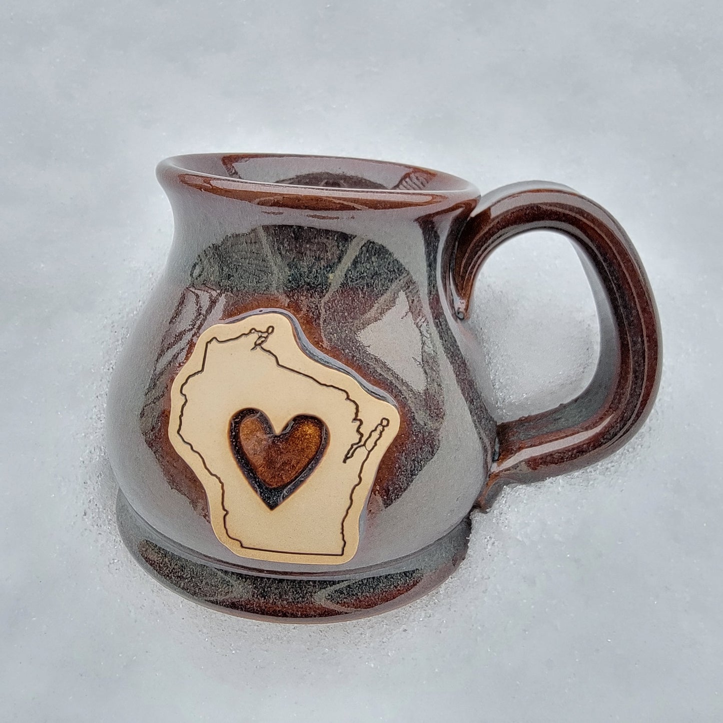 Wisconsin Love Coffee - Pottery Mug