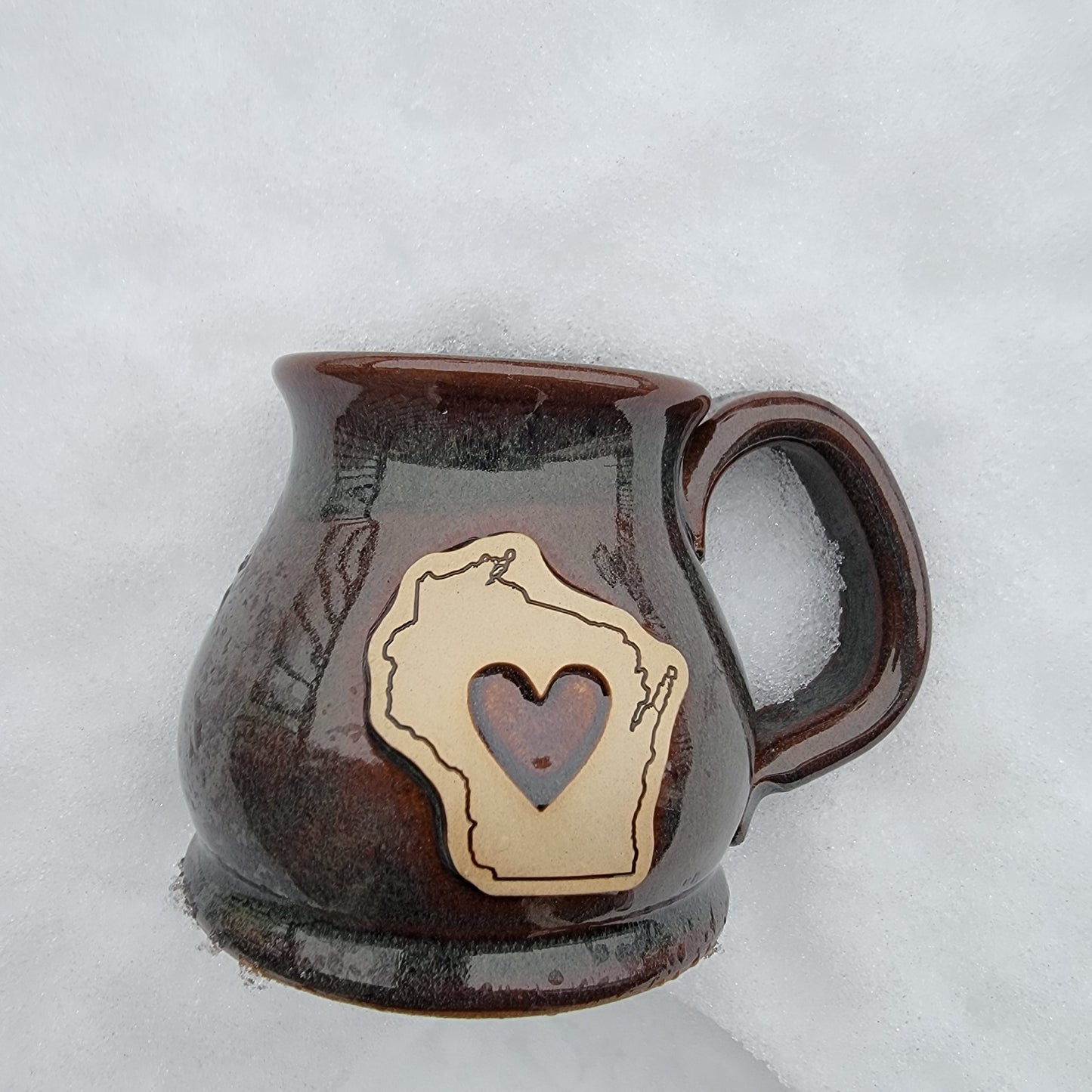 Wisconsin Love Coffee - Pottery Mug