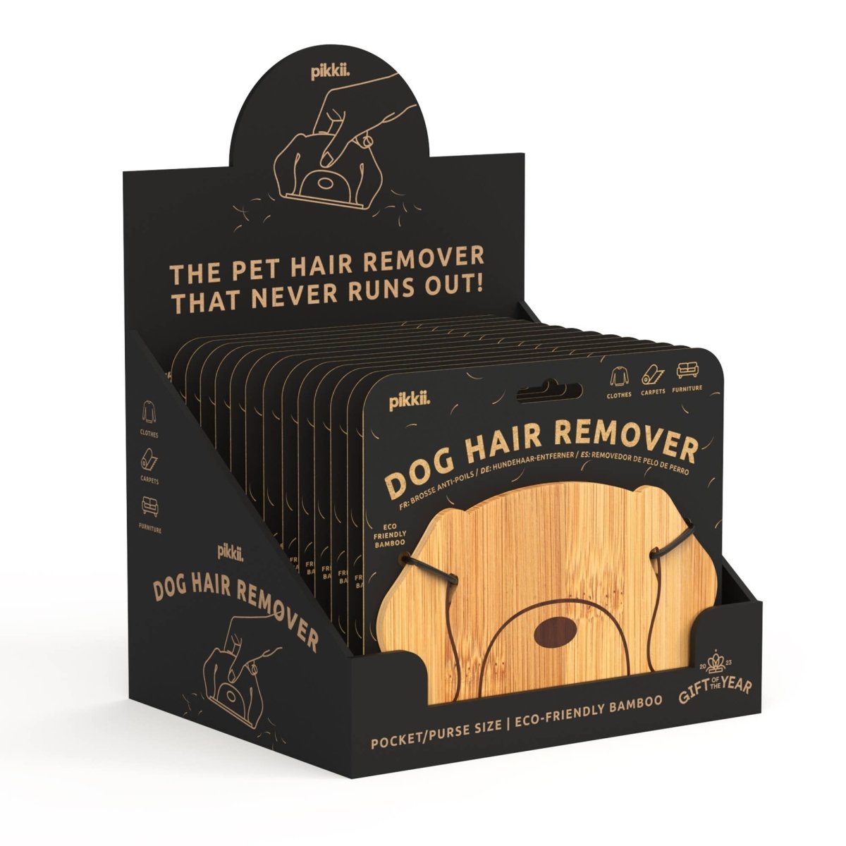 Dog Hair Remover – Reusable Bamboo Tool