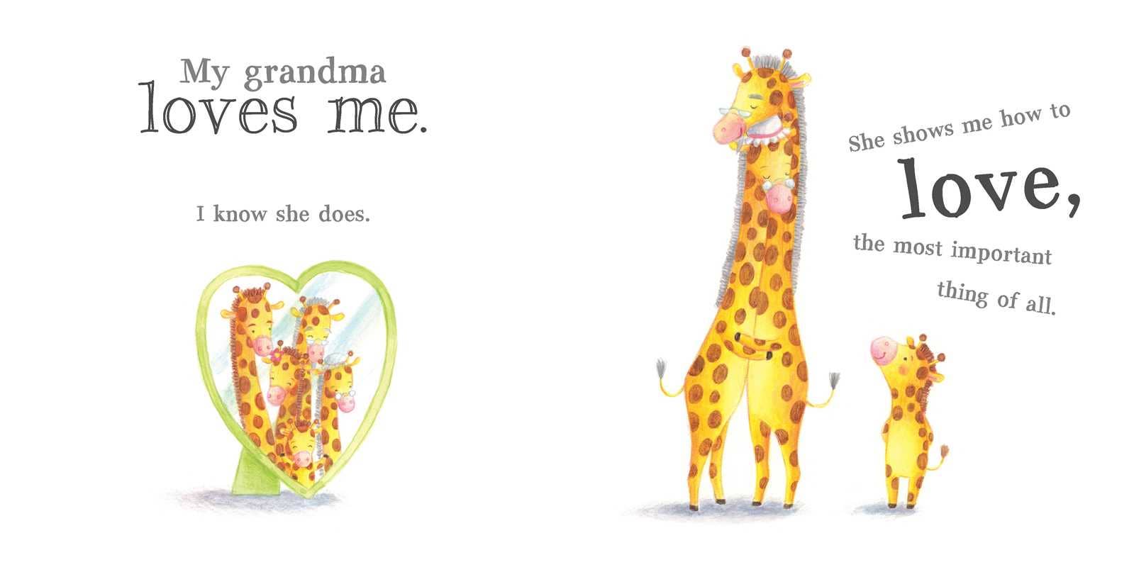 My Grandma Loves Me, perfect for gifts for kids and curated gift boxes (shown with packaging)