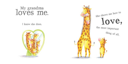My Grandma Loves Me, perfect for gifts for kids and curated gift boxes (shown with packaging)