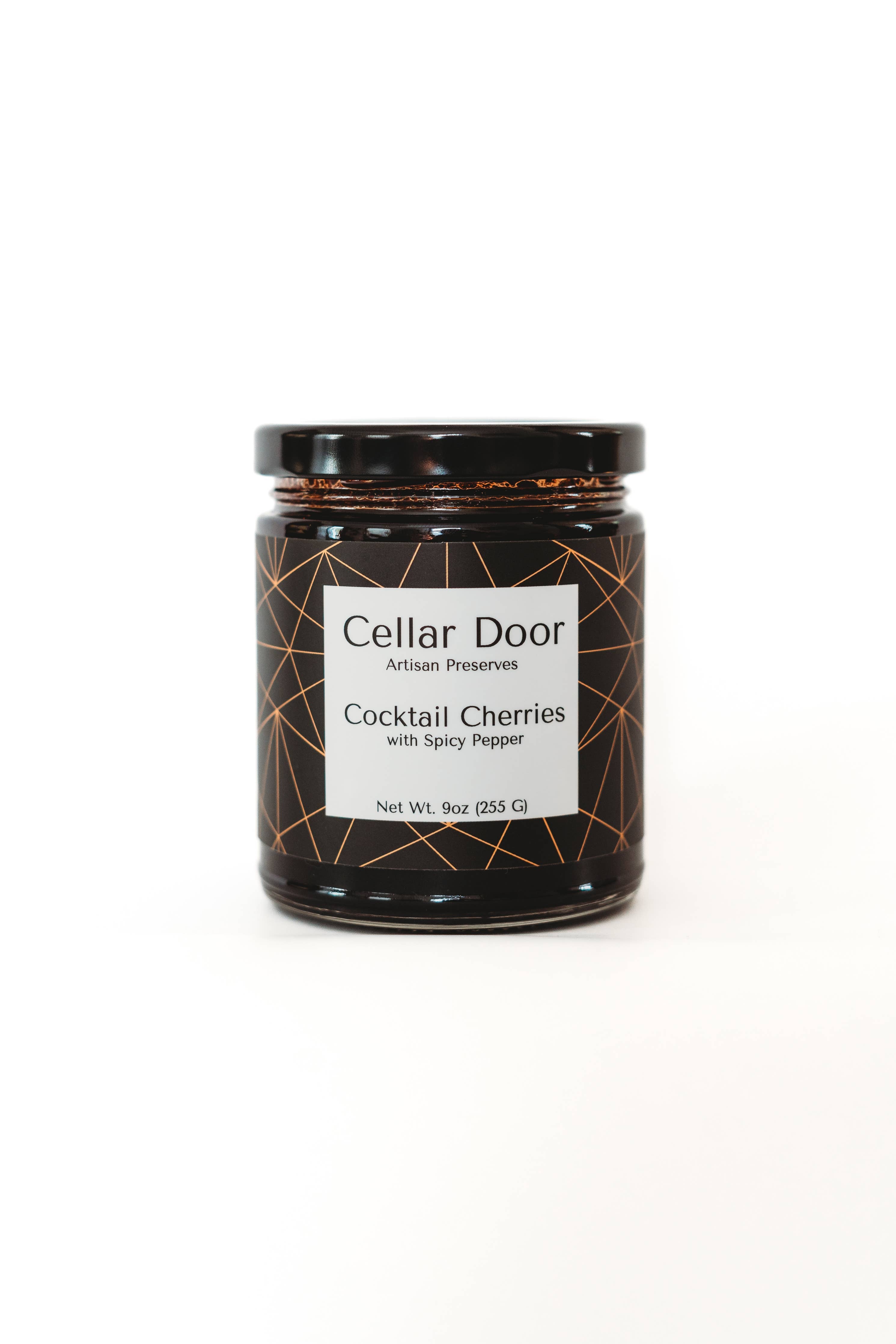 Cocktail Cherries with Spicy Pepper, perfect for gourmet gift boxes and curated gift boxes (styled in a curated gift box)