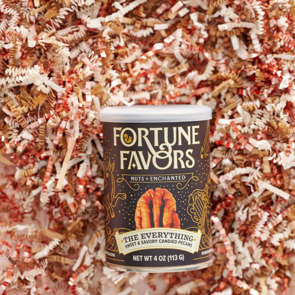 Fortune favors candied pecans
