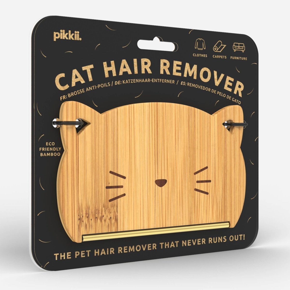 Cat Hair Remover – Reusable Bamboo Tool