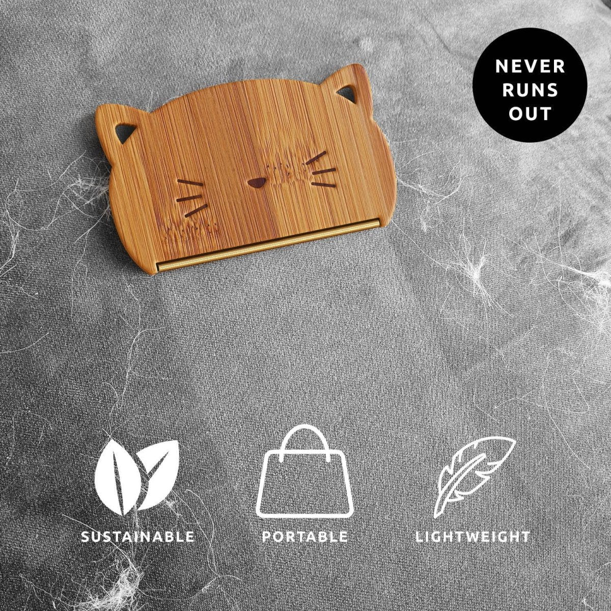 Reusable Cat Hair Remover bamboo