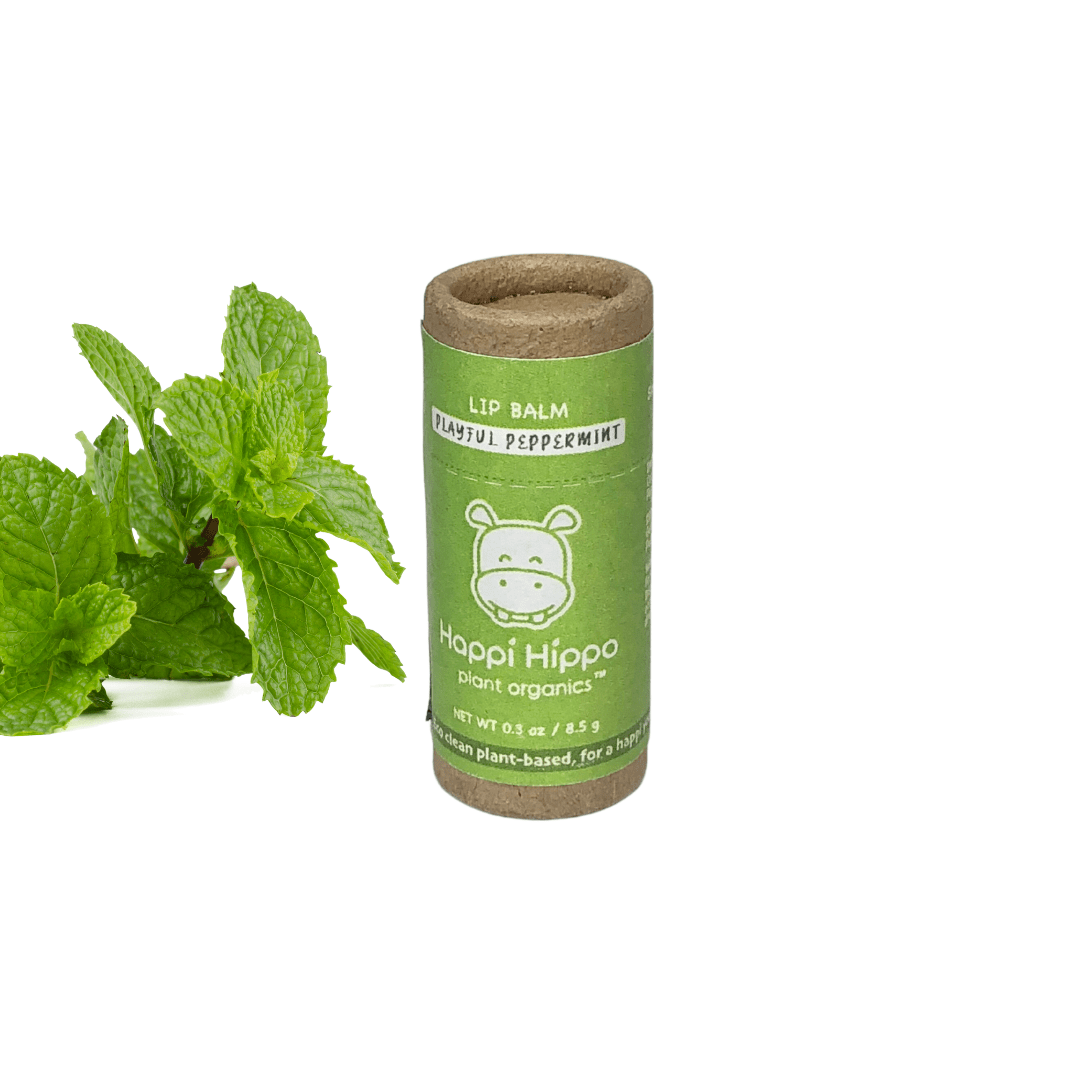 Peppermint Eco Friendly Vegan Lip Balm, perfect for gifts for her and curated gift boxes