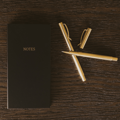 Gold Metal Pen Set - category:Home &amp; Decor - 