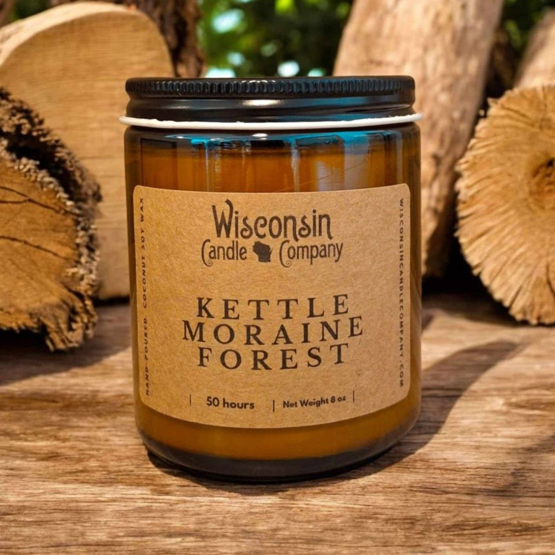 Kettle Moraine Forest Candle 8oz - category:Home &amp; Decor - category:Spa &amp; Wellness