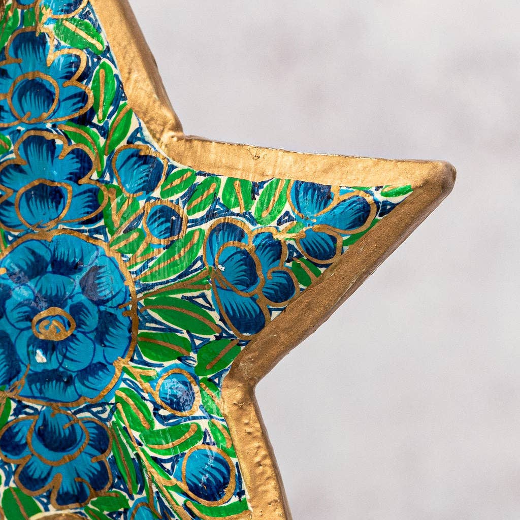 Green 3D Hanging Star Ornament