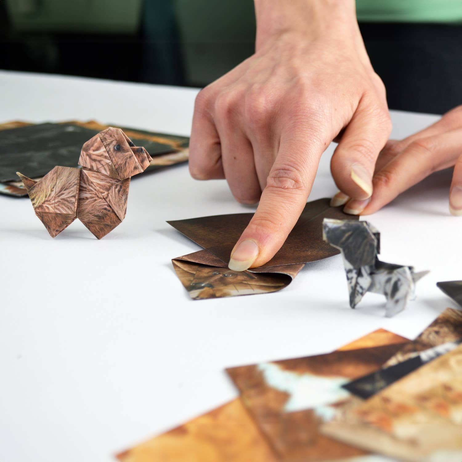 Fold 50 adorable dogs with this eco-friendly origami kit. 