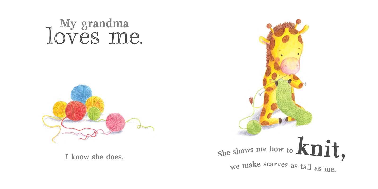 My Grandma Loves Me, perfect for gifts for kids and curated gift boxes (styled in a curated gift box)